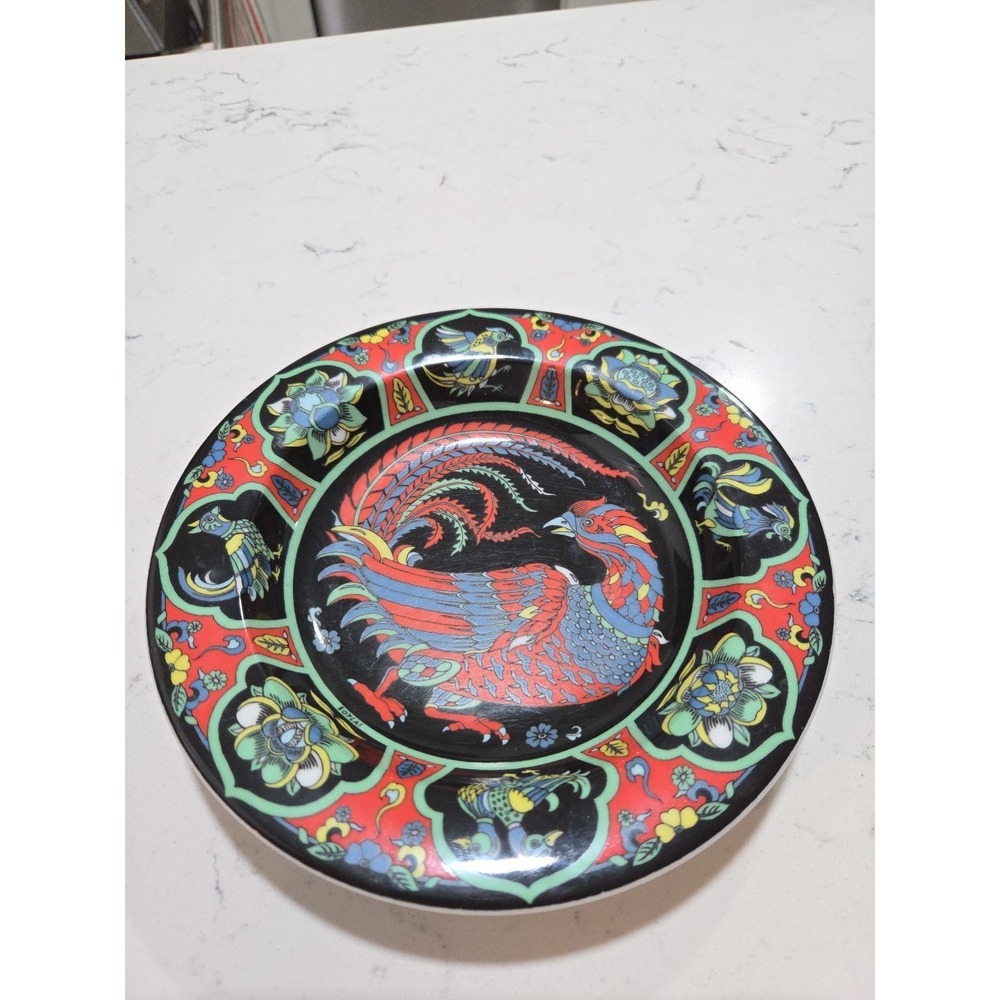 Bopla Switzerland deep plate with the Bird design from the Asia series 9"